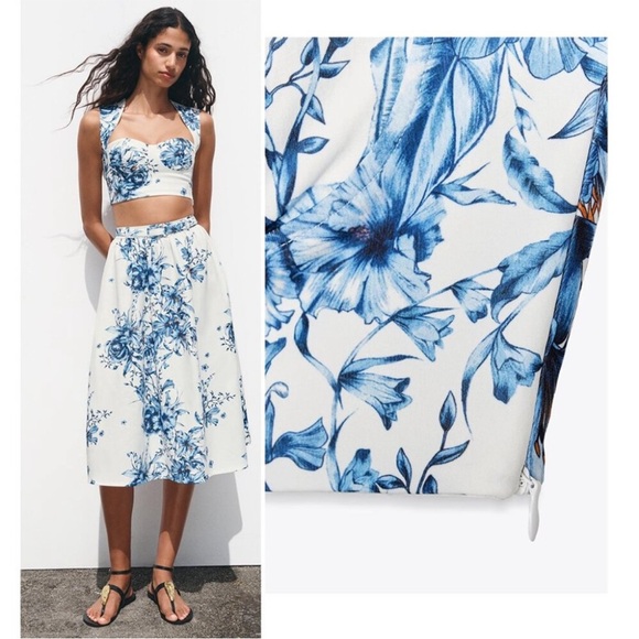 NWT ZARA VACATION PRINTED CROP TOP SIZE M
🚨FIRM PRICE - Picture 4 of 15